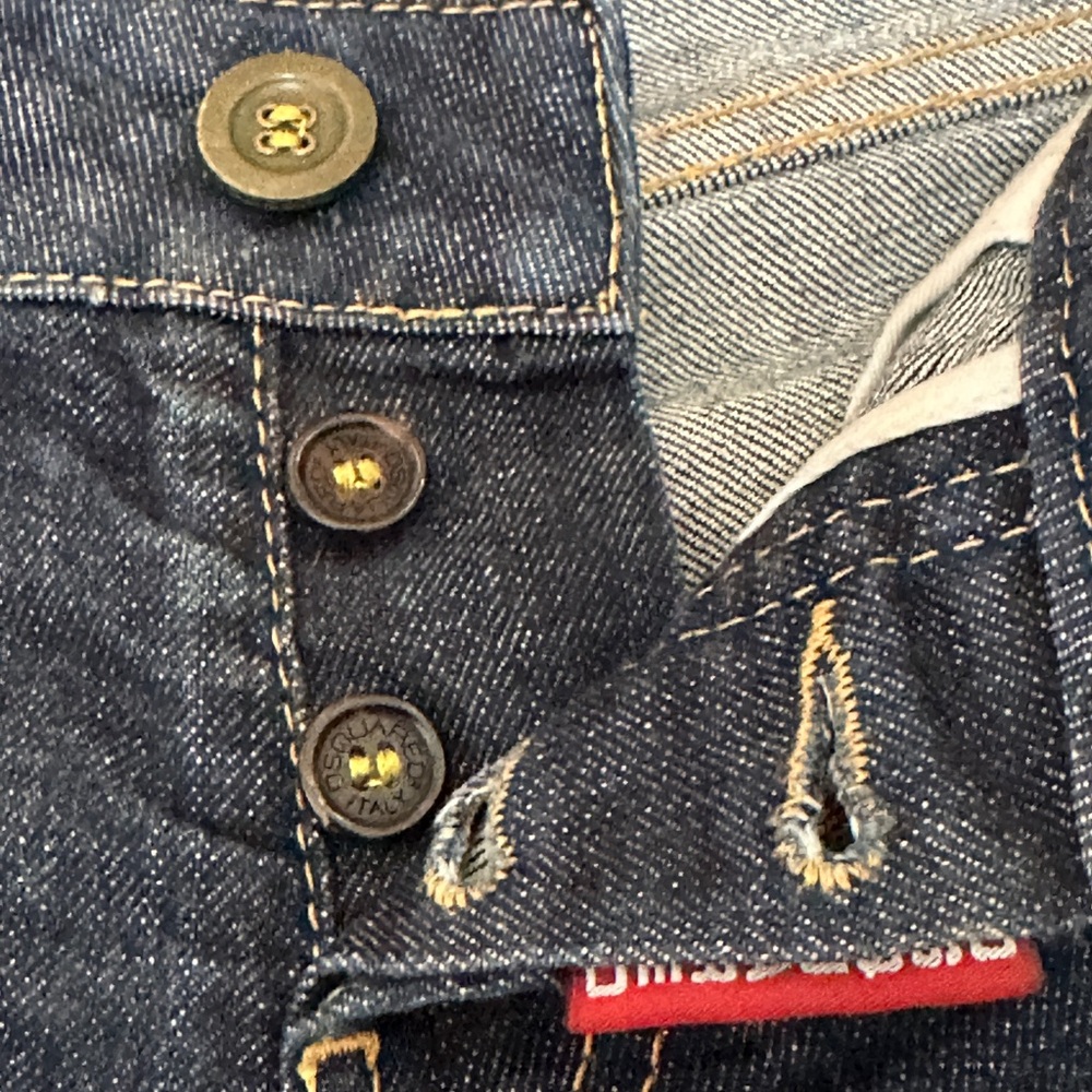 DSquared2 Women's Blue Jean Shorts size 38 Made in Italy - Picture 4 of 9
